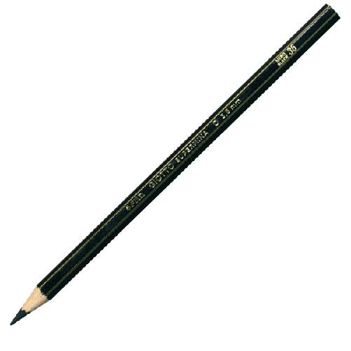Giotto F.I.L.A. Giotto Supermina Nero - Diametro Mina 3,8Mm - Confezione Da 12 Pezzi Pastello Giotto Supermina monocolore nero 36