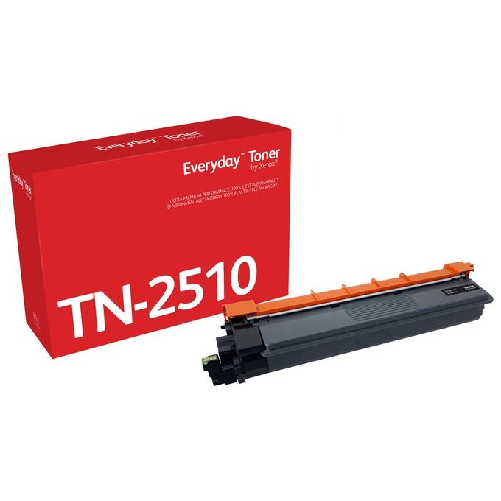 Xerox Toner Everyday di Xerox Nero compatibile con Brother TN2510, Capacità standard Everyday Toner di Xerox Nero Compatibile con Brother TN2510 Capa