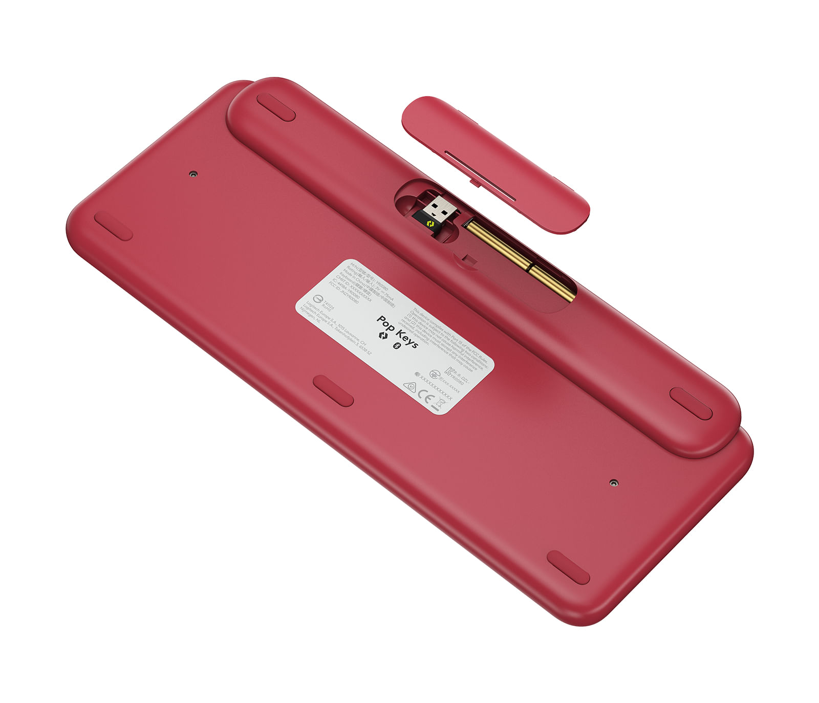 Logitech POP Keys Tastiera Meccanica Wireless con Tasti Emoji Personalizzabili Heartbreaker-Rose Logitech POP Keys