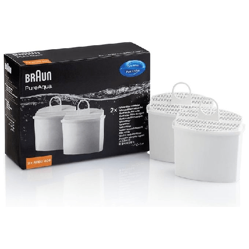 Braun SET BRSC006 Confezione da 2 Filtri per Brita Braun Water filter cartridge BRSC006