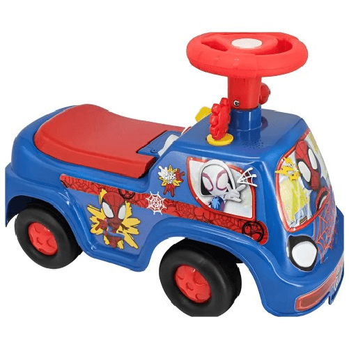 Macchina Cavalcabile per Bambini Spidey Camion a Spinta