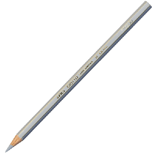 Giotto FILA Giotto Supermina Argento - Diametro Mina 3,8Mm - Confezione Da 12 Pezzi