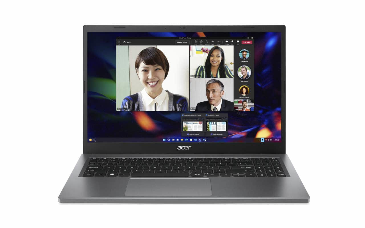 Acer Extensa 15 EX215-23-R3JF AMD Ryzen 3 7320U Computer portatile 39,6 cm (15.6") Full HD 8 GB LPDDR5-SDRAM 256 GB SSD Wi-Fi 6 (802.11ax) Grigio