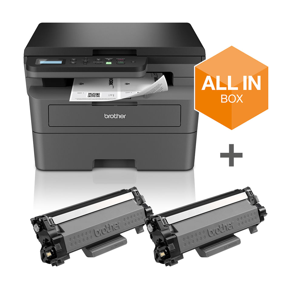 Brother Stampante Brother Multifunzione Laser Dcp-l2627dwxl a4 3in1 32ppm Stampa f-r lcd 250fg usb wifi (toner in Dotaz Brother DCP-L2627DWXL stampant