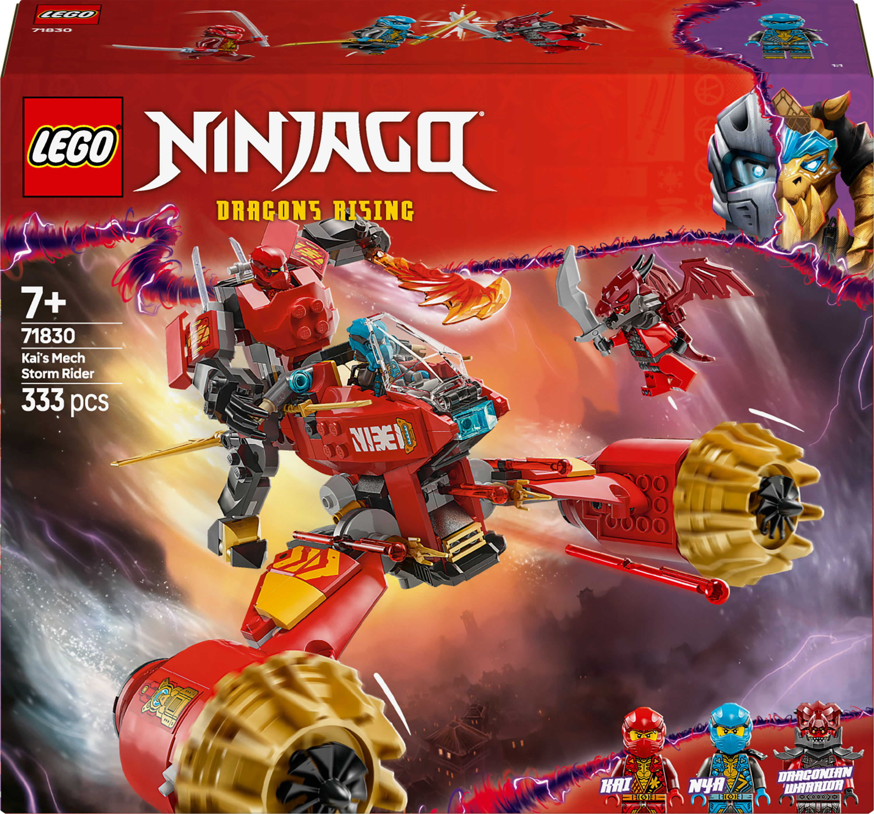 LEGO Ninjago Mech Storm Rider di Kai 71830 LEGO Mech Storm Rider di Kai