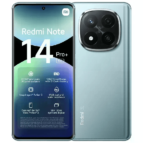Xiaomi Redmi Note 14 Pro+ 5G 16,9 cm (6.67") Doppia SIM USB tipo-C 8 GB 256 GB 5110 mAh Blu