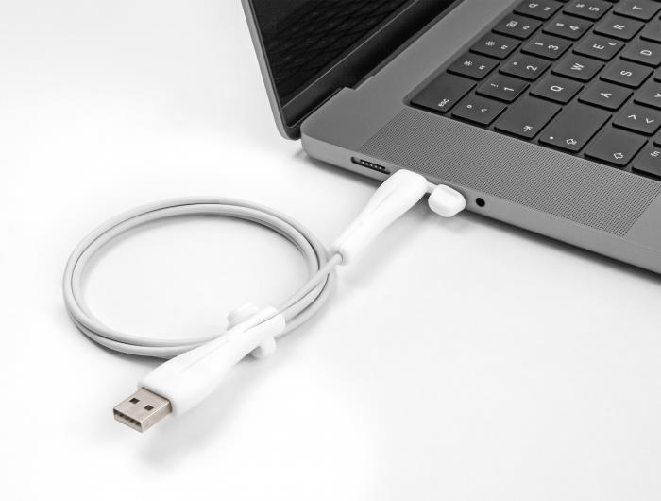 Delock Coperchio antipolvere per USB Type-A maschio e USB Type-C maschio set 2 pezzi bianco