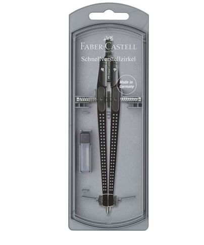 Faber Castell FABER-CASTELL Balaustrone Grip diam. 390mm nero Faber Castell Faber-Castell 8697370 Nero 2 pz