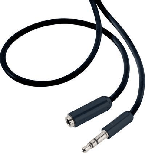 SpeaKa Professional SP-7870692 Klinke Audio Verlngerungskabel [1x Klinkenstecker 3.5 mm - 1x Klinkenbuchse 3.5 mm] 1