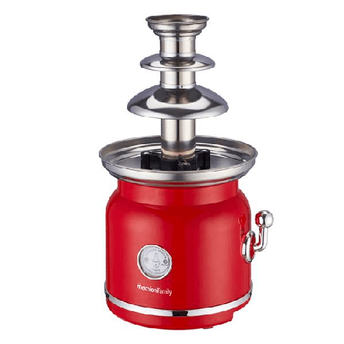 Melchioni Family Melchioni 118370003 fontana di cioccolato Rosso, Acciaio inox 90 W Melchioni 118370003 fontana di cioccolato Rosso, Acciaio inox 90 W