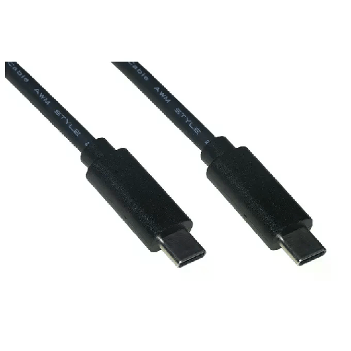 Link Accessori LKCC21 cavo USB USB 3.2 Gen 2 (3.1 Gen 2) 1 m USB C Nero