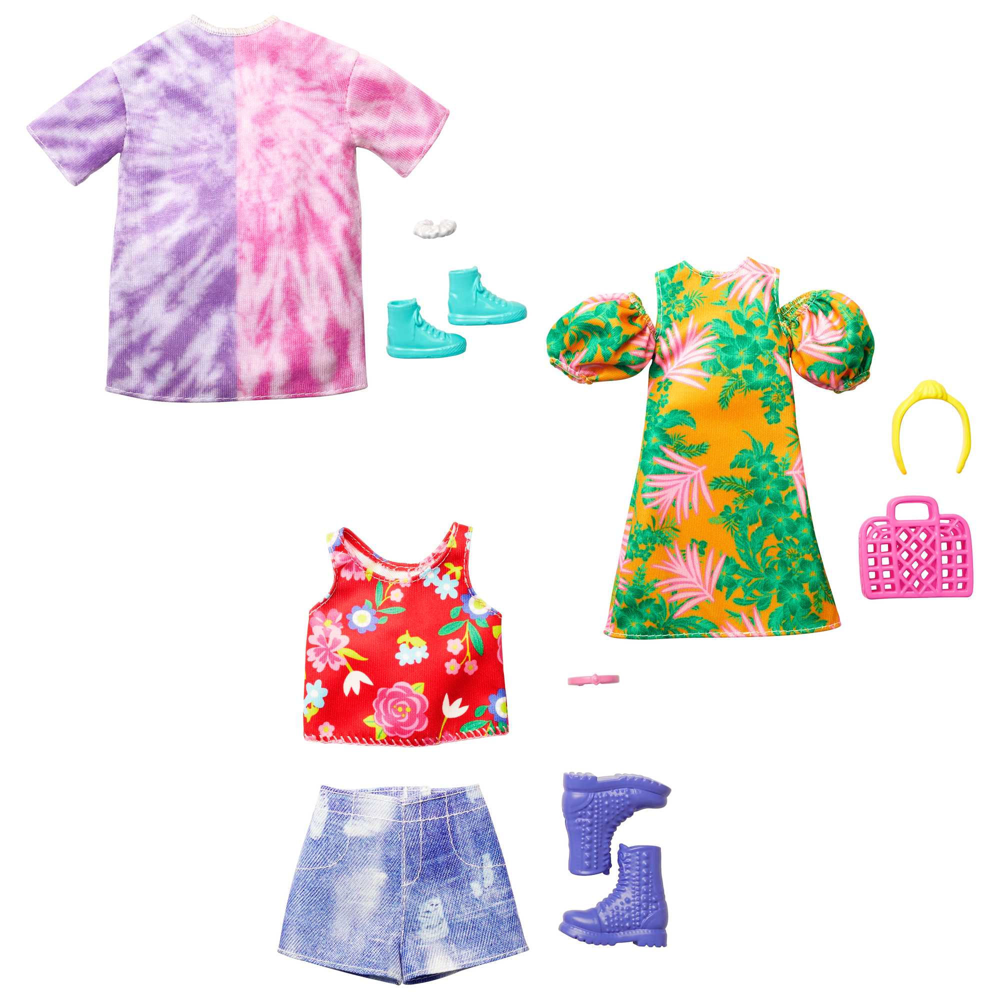 Mattel Barbie Fashionistas GWD96 accessorio per bambola Set di accessori per bambola Barbie Fashionistas GWD96 accessorio per bambola Set di accessori