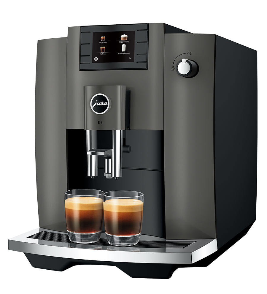 Jura E6 Dark Inox Macchina da Caffe' Automatica 11 Preparazioni JURA E6 (EC) Automatica Macchina per espresso 1,9 L