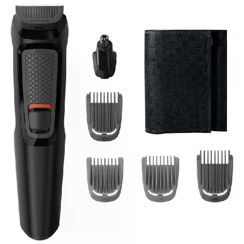 Philips MULTIGROOM Series 3000 rasoio rifinitore all-in-one 6 in 1 con 6 accessori per barba e naso MG3710/15 Philips MULTIGROOM Series 3000 6 accesso