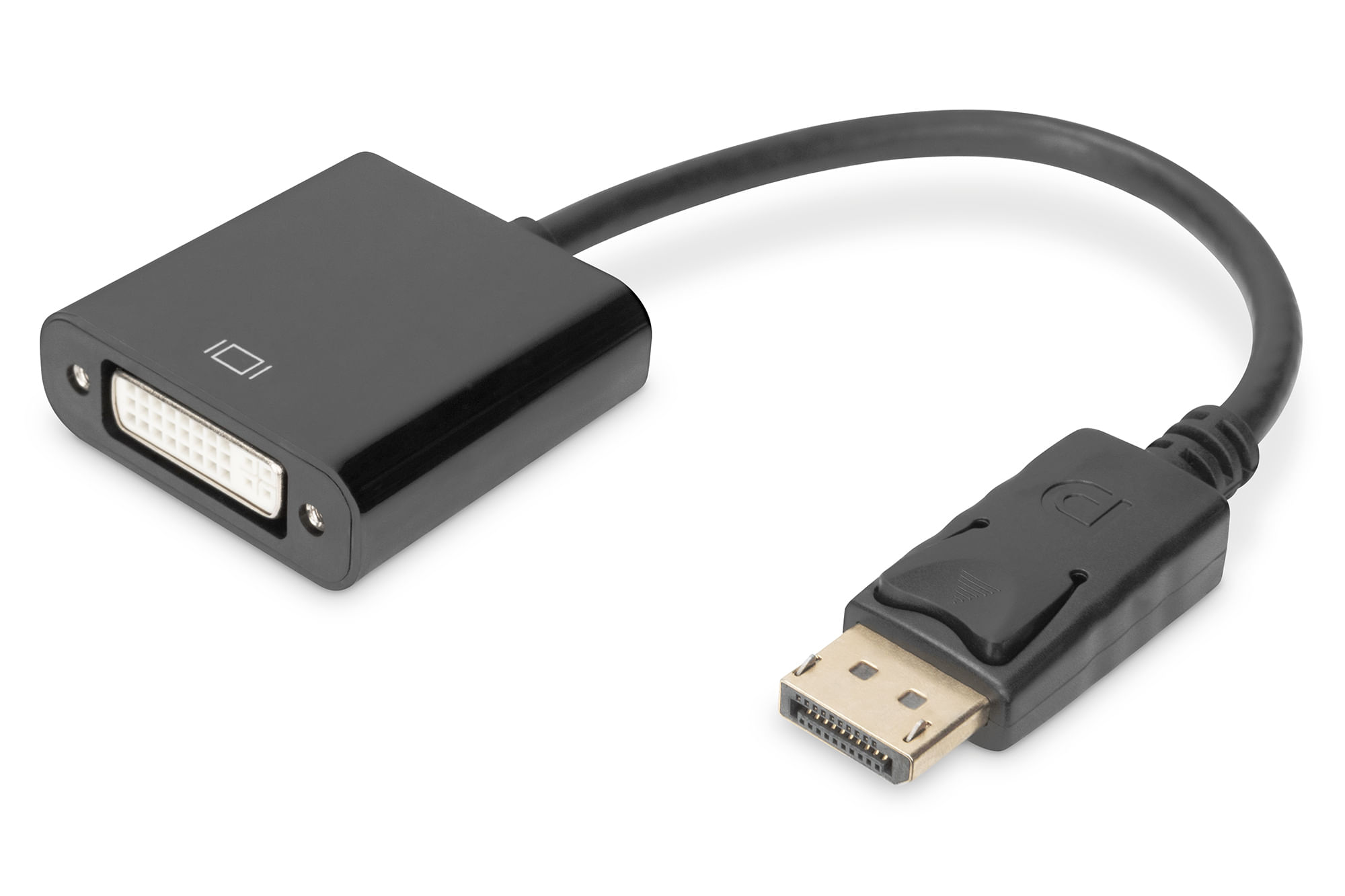 Digitus Cavo Adattatore Displayport Connettori Dp Maschio - Dvi-i(24+5) Femmina Cm. 15 Digitus Cavo adattatore DisplayPort