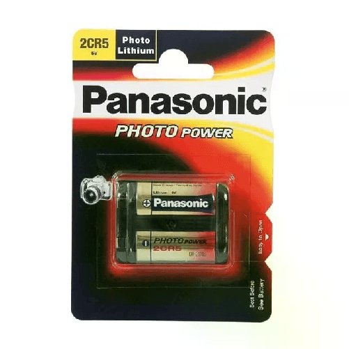 Panasonic pila Photolitio crp2 bl1 Panasonic Photo Lithium Battery 2CR5 Batteria monouso Nichel – oxyhydroxide (NiOx)