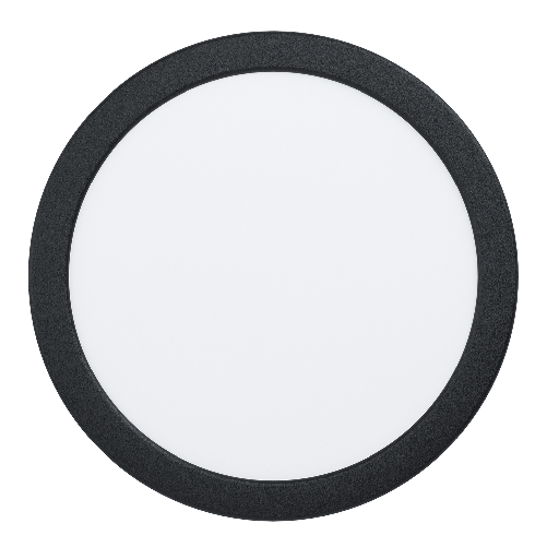 Eglo Faretto Ad Incasso Moderno Fueva 5 Acciaio Nero Led Integrato 17W 4000K EGLO Fueva 5 Faretto da incasso LED E