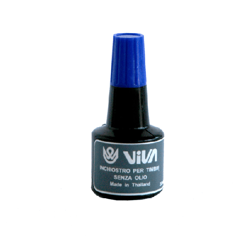 VIVA Inchiostro per cuscinetti a base alcool 30gr blu Viva