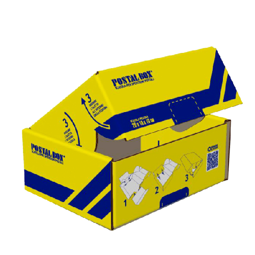 BLASETTI Scatola spedizioni POSTAL BOX f.to S 26x19x10cm BLASETTI