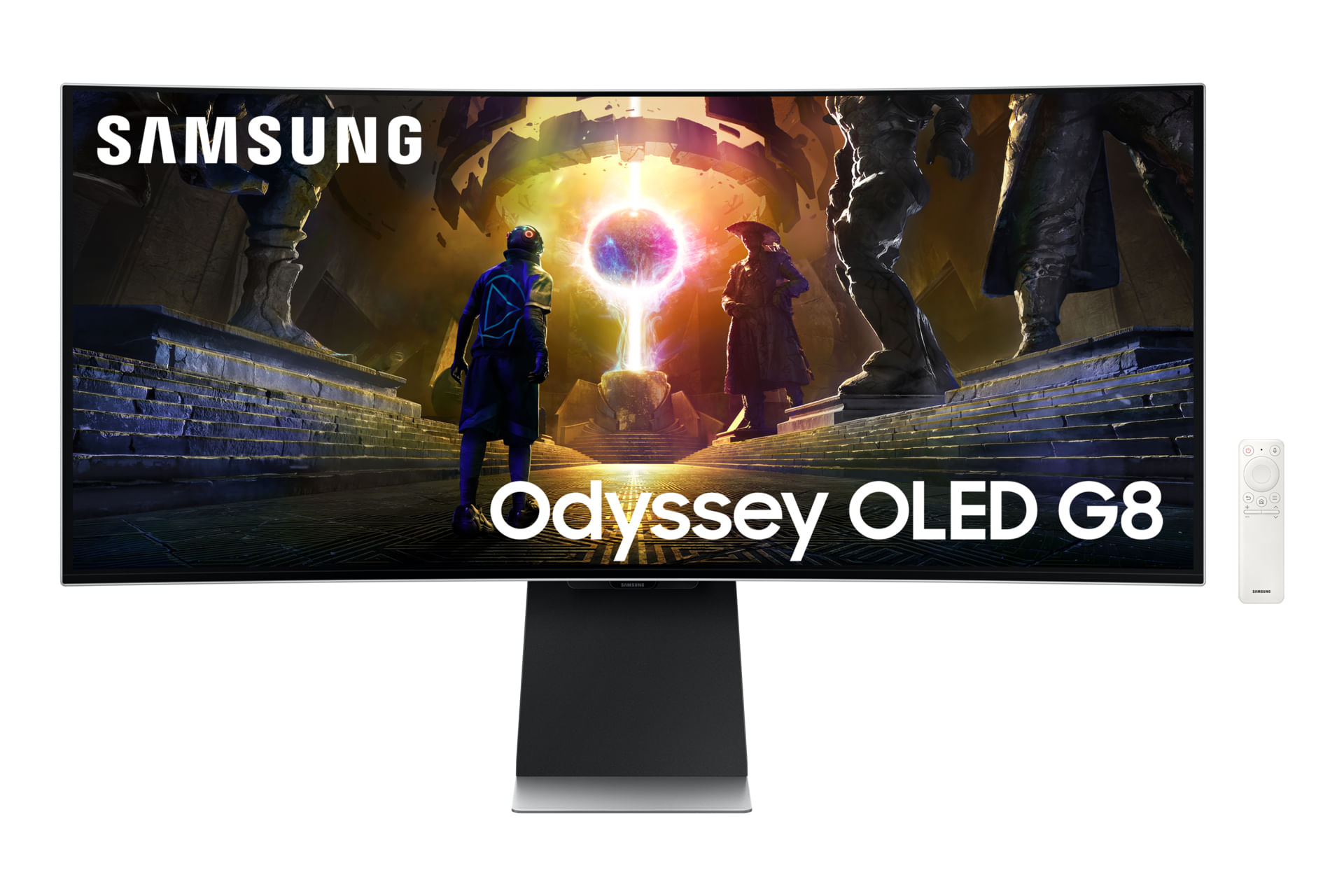 Samsung Monitor Gaming Odyssey OLED G8 - 34'' Curvo WQHD Samsung Monitor Gaming Odyssey OLED G8 da 34" WQHD Curvo