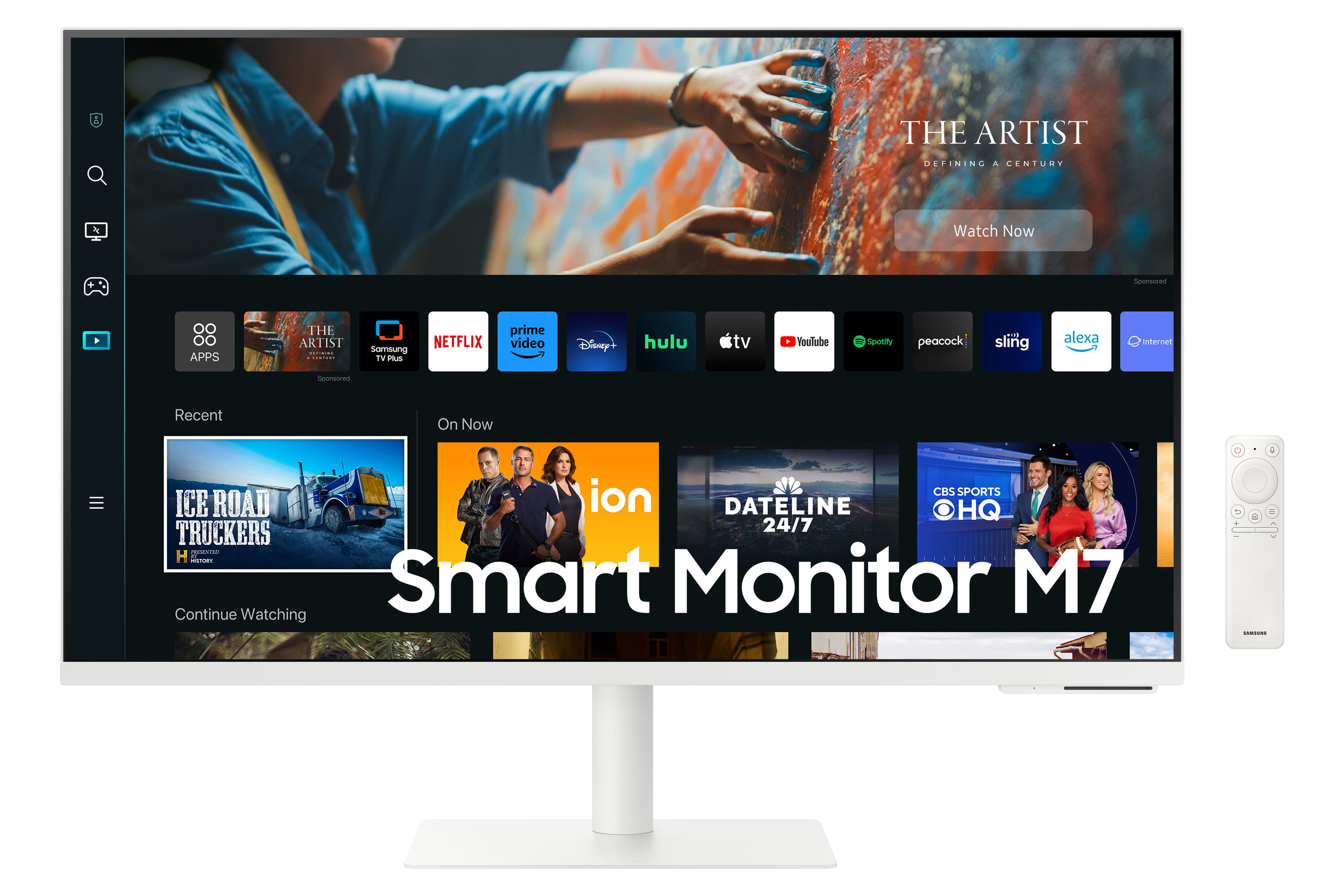 Samsung Tv 32 Smart Monitor M7 4k Ls32cm703uuxen Samsung Smart Monitor M7 - M70C da 32'' UHD Flat