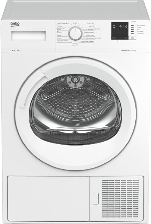 Beko DRX1023W asciugatrice Libera installazione Caricamento frontale 10 kg A++ Bianco