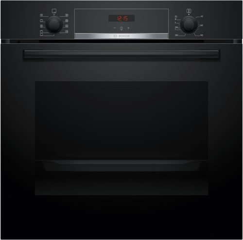 Bosch Serie 4 HBA534BB3 Forno elettrico da incasso 71 Litri Classe A+ EcoClean per parete posteriore Display digitale Bosch Serie 4 HBA534BB3 Forno da