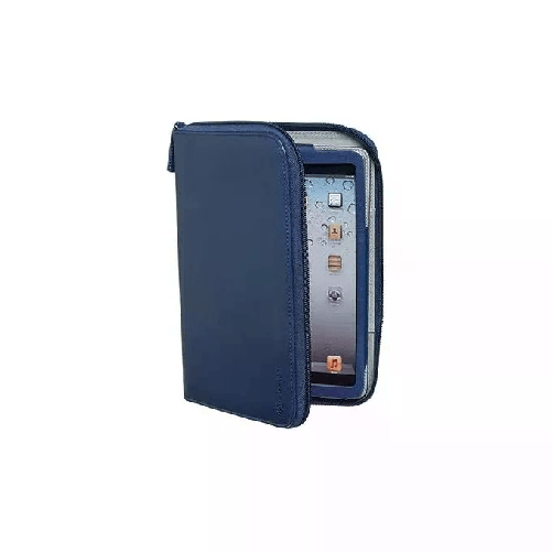 Celly CRISKIPM01 custodia per tablet Custodia a libro Blu, Blu marino