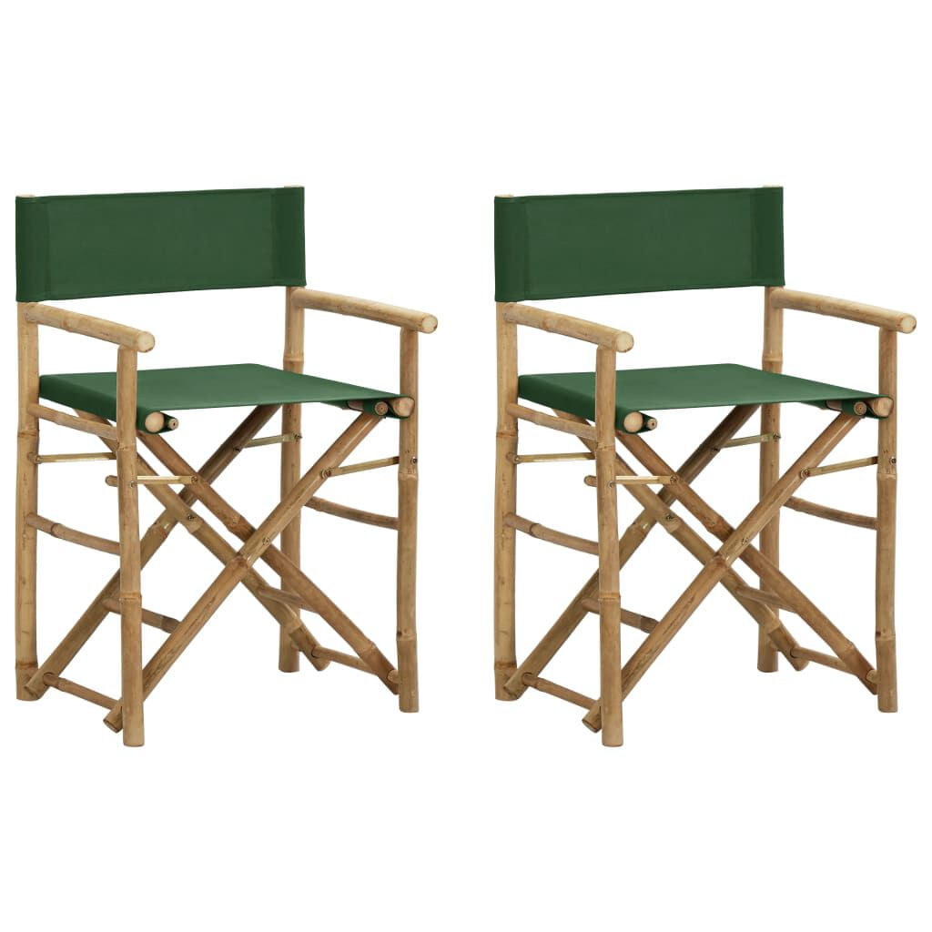 VidaXL 313032 sedia da esterno Terrazzo Bamboo, Poliestere