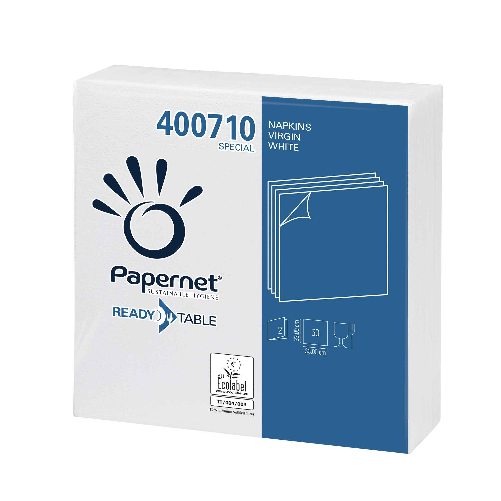 Papernet 400710 tovagliolo di carta Cellulosa Bianco 50 pz