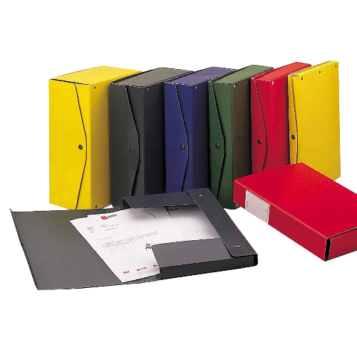 ESSELTE Scatola archivio PROJECT 4 blu 25x35cm dorso 4cm Esselte Rexel Project 4