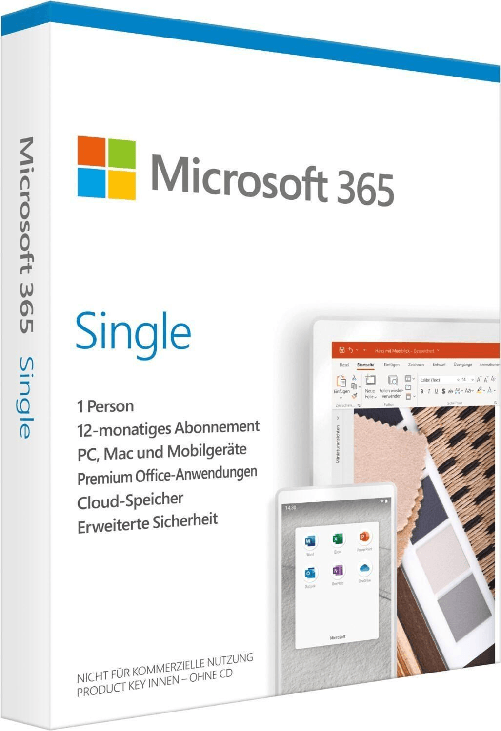 Microsoft Office 365 Personal Suite Office 1 licenza/e Multilingua 1 anno/i