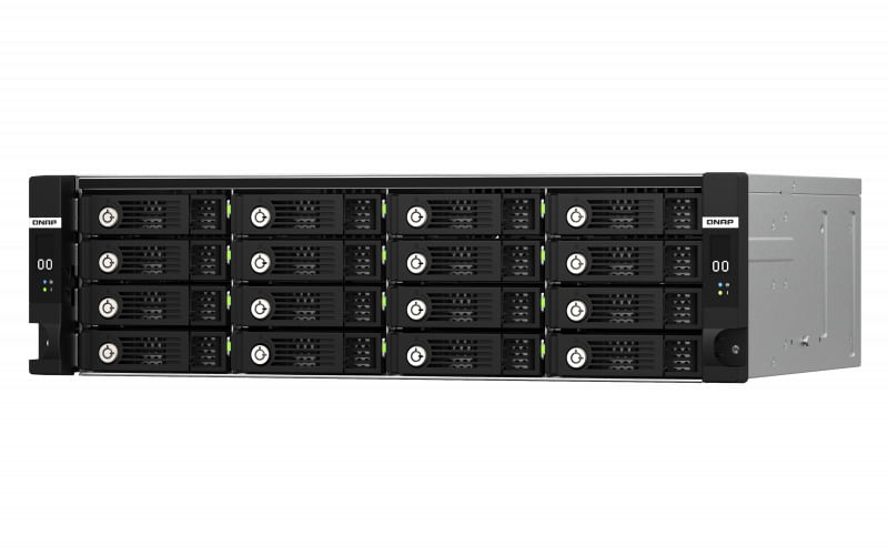 QNAP TL-R1620Sdc Box esterno HDD/SSD Nero 2.5/3.5"