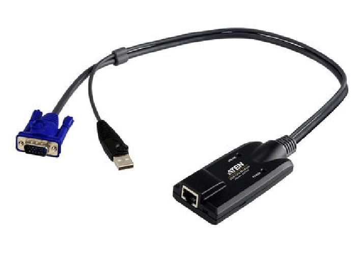 ATEN Adattatore KVM USB VGA con supporto video composito