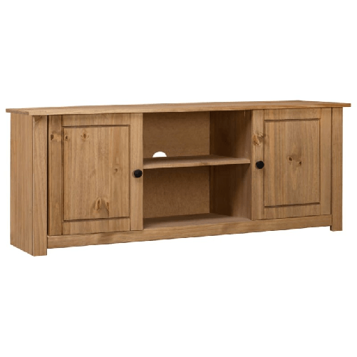 VidaXL Moble TV 120x40x50 cm in Legno Massello di Pino Panama Range VidaXL 282670 supporto TV e sistema audio