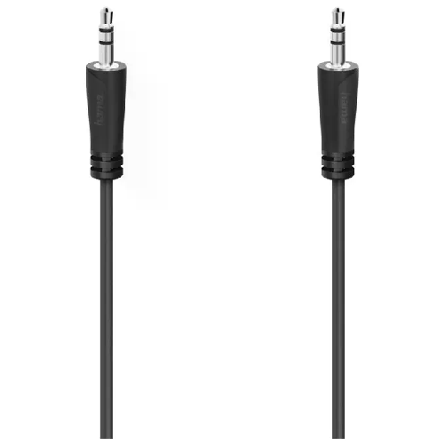 Hama Cavo Jack 3.5 mm M/Jack 3.5 mm M, 1,5 metri, nero