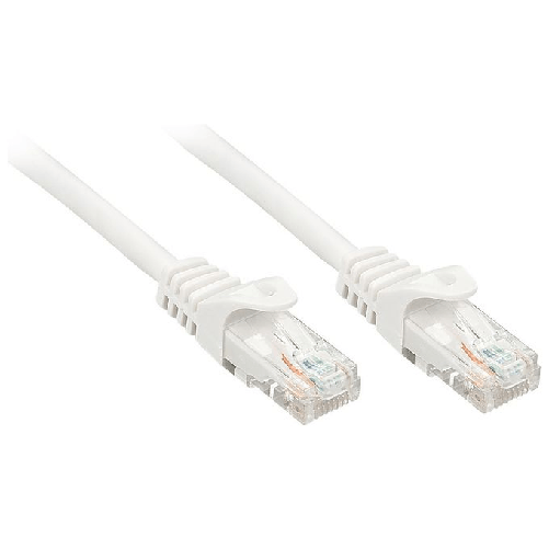 Lindy 48206 cavo di rete Bianco 7,5 m Cat6 U/UTP (UTP) Lindy RJ-45/RJ-45 Cat6 7.5m cavo di rete Bianco 7,5 m U/UTP (UTP)