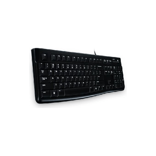 Logitech Keyboard K120 for Business tastiera Ufficio USB QWERTZ Svizzere Nero