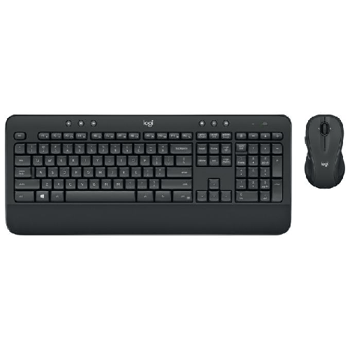 Logitech MK545 ADVANCED Wireless Keyboard and Mouse Combo tastiera Mouse incluso Universale USB QWERTZ Tedesco Nero