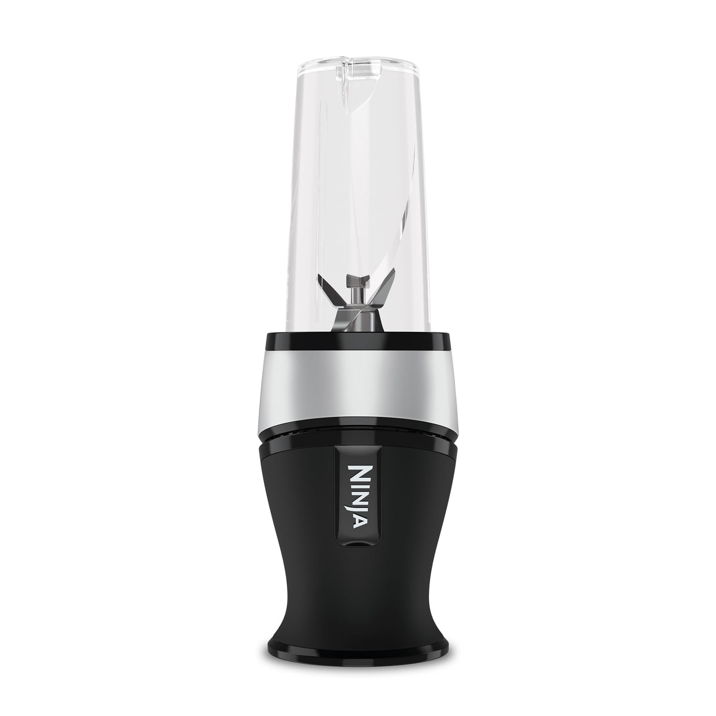 Ninja QB3001EUS Frullatore per Smoothie 700 W 2 Bicchieri da 470 ml 0.47 Litri Tritan Argento-Nero Ninja QB3001 0,47 L Frullatore da tavolo 700 W Nero