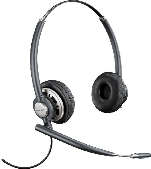 POLY Encore Pro HW720 Auricolare Cablato A Padiglione Ufficio Nero (Encore Pro HW720 Headset - Wired Head-band Office/Ca POLY Encore Pro HW720 Auricol