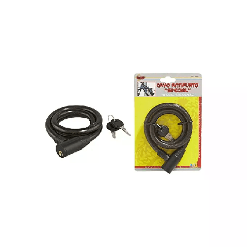 Rhutten Rhütten 263321 cavo di sicurezza Nero 0,8 m Rhütten 263321 cavo di sicurezza Nero 0,8 m