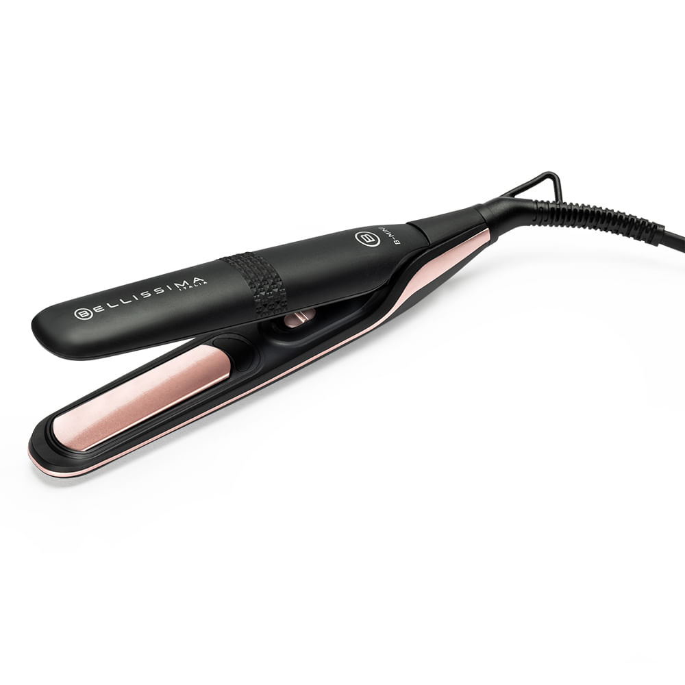 Imetec Bellissima Imetec B-Mini Piastra Mini da Borsa e da Viaggio, per Capelli corti, ciuffi e frange, Compatta Bellissima Imetec B-Mini Piastra Mini