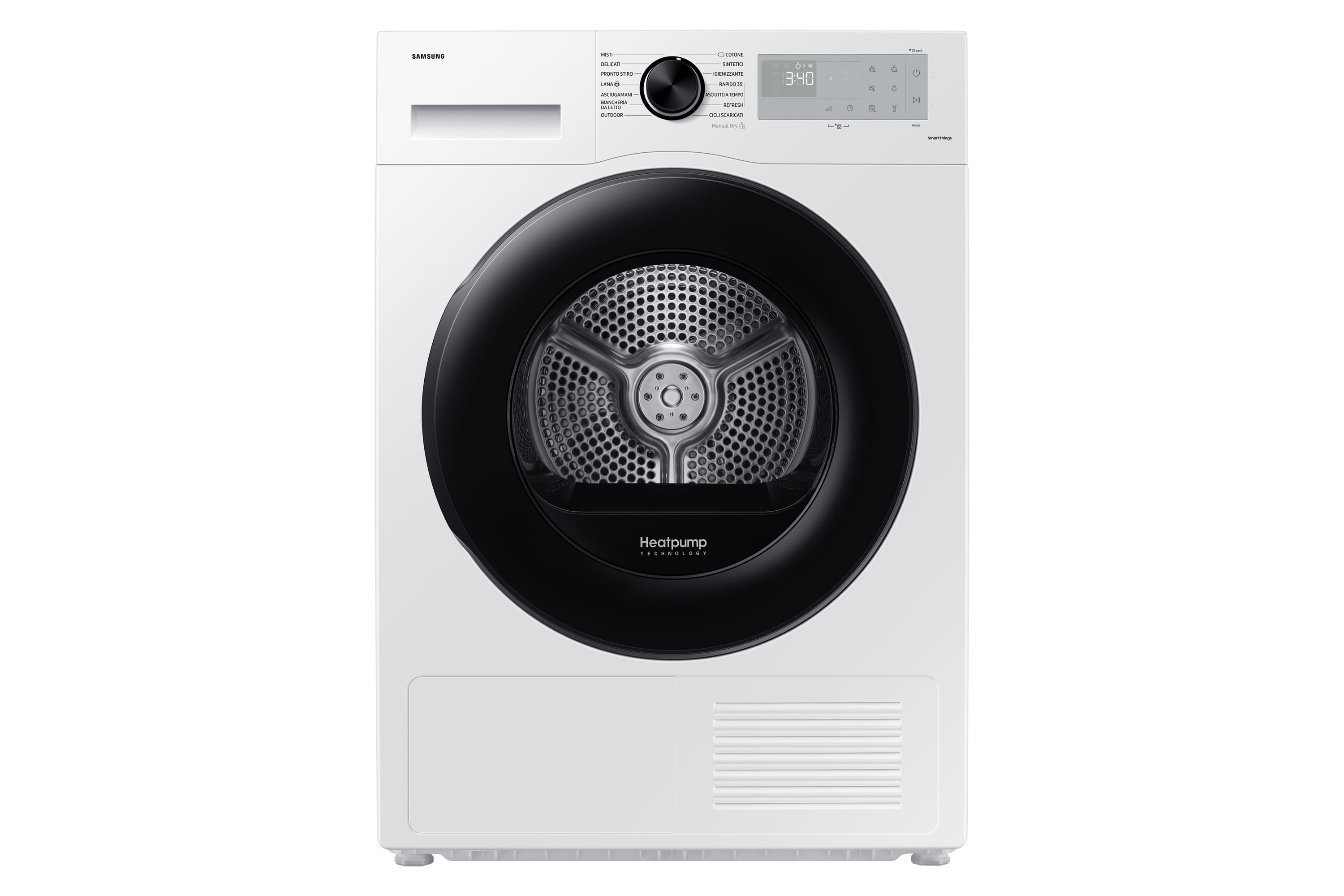 Samsung Asciugatrice Crystal EcoDry 9 Kg DV90CGC2A0AHET