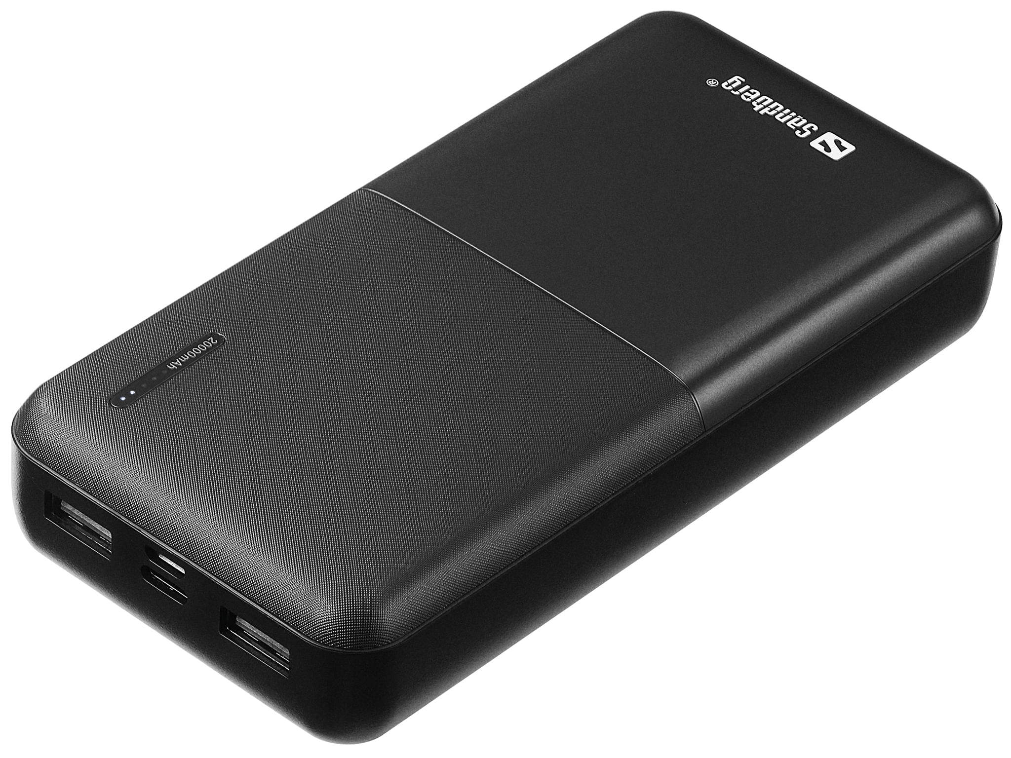 Sandberg Saver Powerbank 20000 (Saver Powerbank 20000 - Saver Powerbank 20000 Black - Universal Rectangle Lithium Polyme Sandberg Saver Powerbank 2000