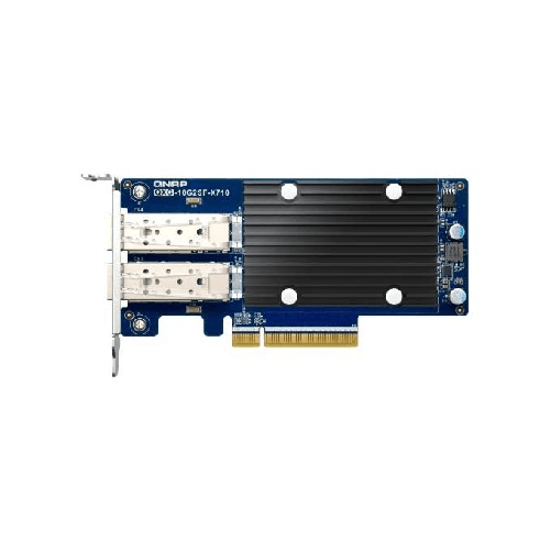 QNAP QXG-10G2SF-X710 Adattatore di Rete PCIe 3.0 x8 Profilo Basso 10 Gigabit SFP x 2 per P-N: SFP1G-SX-85 QNAP QXG-10G2SF-X710 scheda di rete e adatta