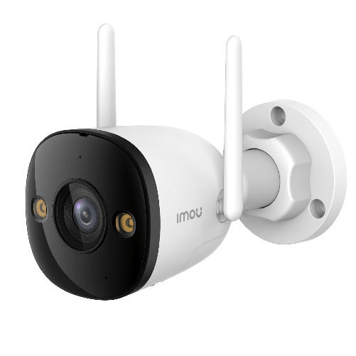 Imou Bullet 3 3MP/2K da esterno. Visione notturna Full Color, Rilevamento Umano con Faretto e Sirena, Audio Bidirezionale, ottica 2.8MM, IP67, Powered