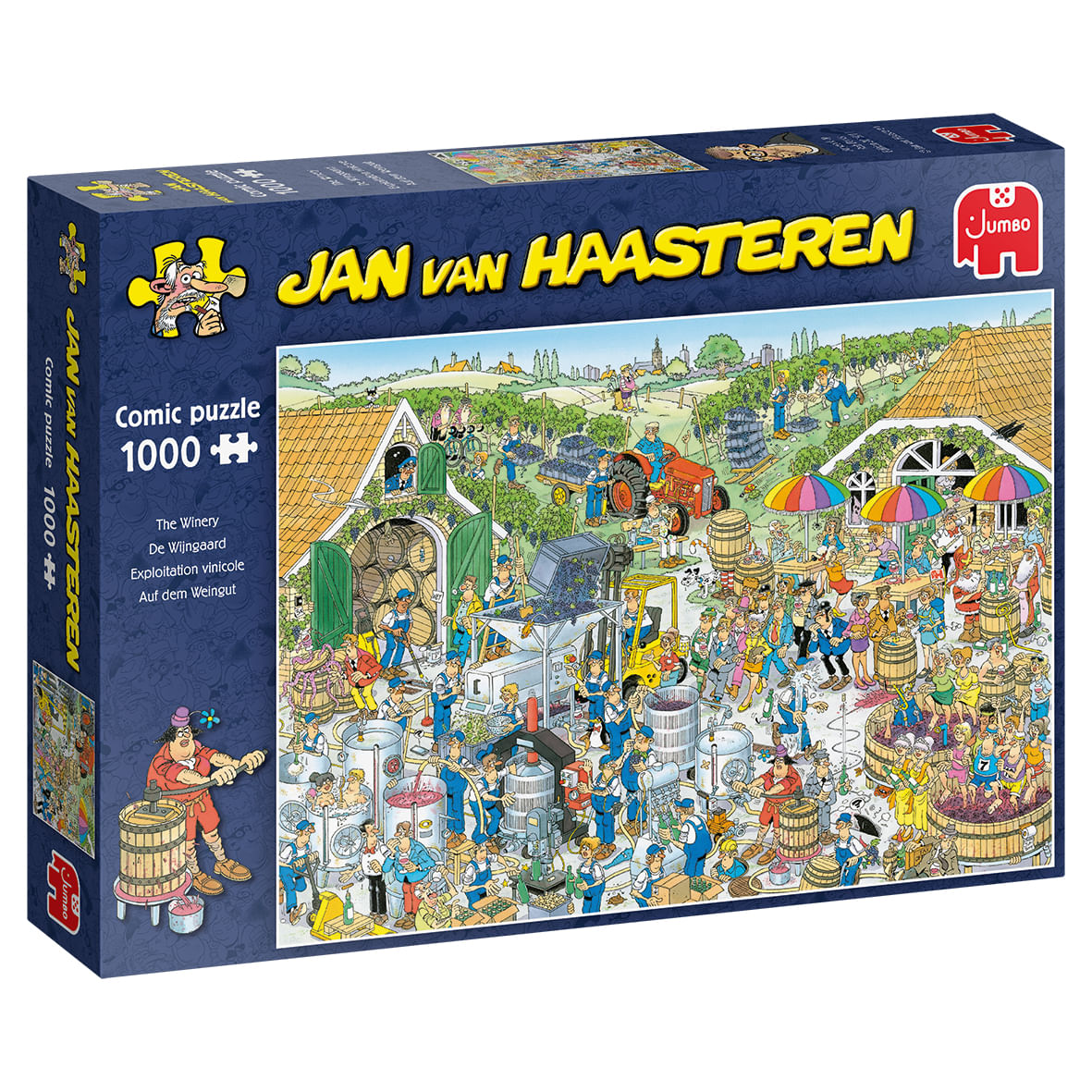 Jumbo Spiele Jumbo Jan Van Haasteren The Winery 1000 Pezzi Puzzle Jan van Haasteren ## - The Winery (1000 Pieces)