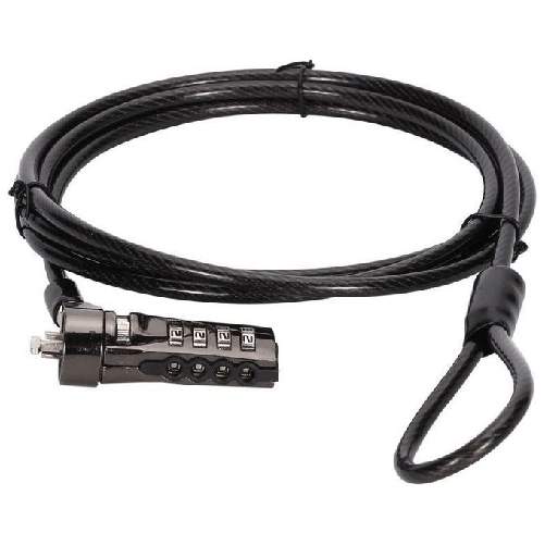 Conceptronic CUSTODIO01BS cavo di sicurezza Nero 1,8 m