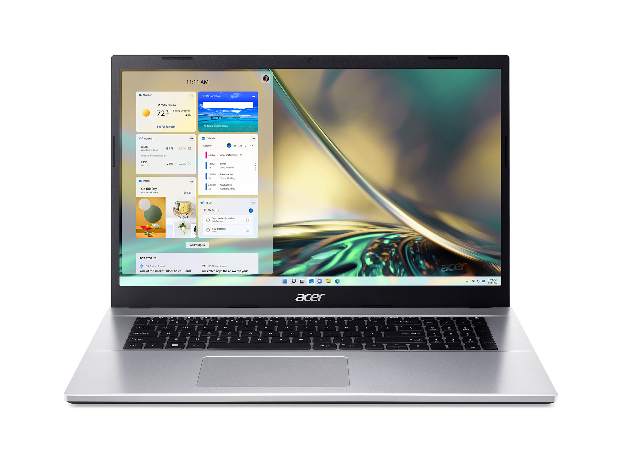 Acer Aspire 3 A317-54-7778 Intel Core i7 i7-1255U Computer portatile 43,9 cm (17.3") HD+ 8 GB DDR4-SDRAM 512 GB SSD Wi-Fi 6 (802.11ax) Windows 11 Ho